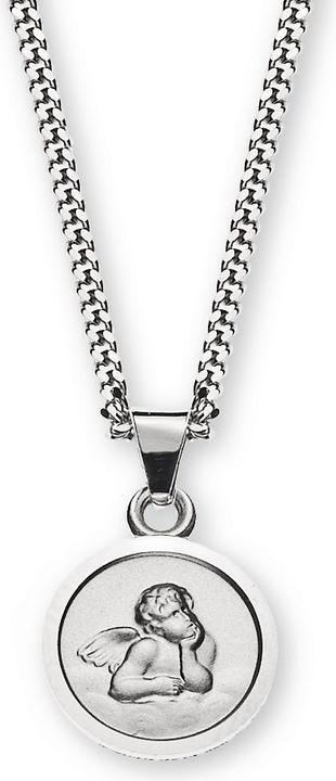 Immagine prodotto Wassner Ciondolo angelo custode in oro bianco 14K (585, Oro bianco 14ct.)