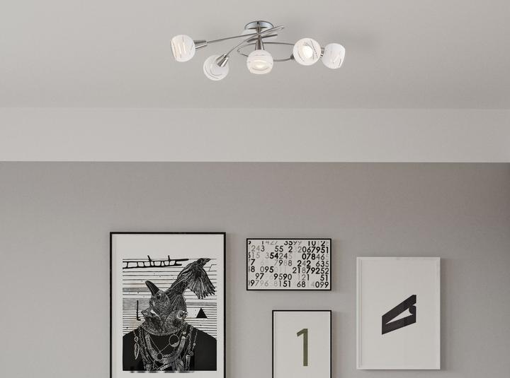 Produktbild Globo Deckenleuchte Elliott (320 lm, E14)