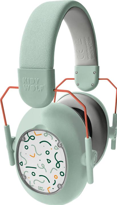 Actual product image Kidywolf Hearing protection kids green (1 x)
