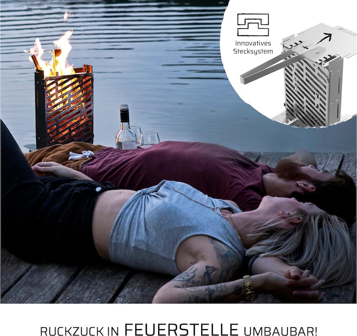 Produktbild Stack Camping-Grill 3-in-1 (27 cm)