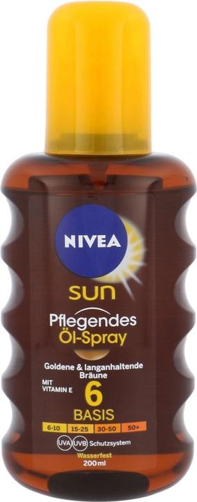 Immagine prodotto NIVEA Olio solare abbronzante spray (Olio abbronzatura, Fino a SPF 10, 200 ml, 150 g)