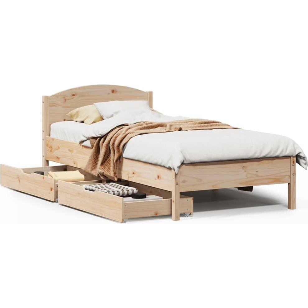 VidaXL, Bett, Bett ohne Matratze (120 x 200 cm)