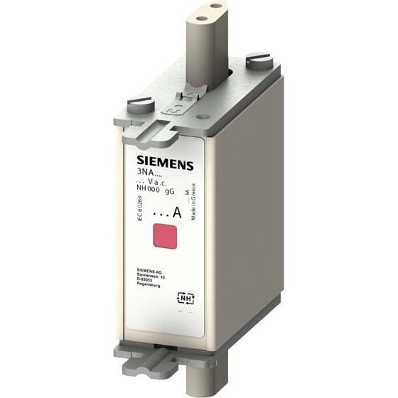 3x Siemens, Sicherung, NH-Sicherungseinsatz gL/gG, 10 A, Kombikennmelder (NH-DIN Sicherung, 10 A)