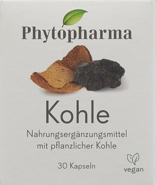 Actual product image Phytopharma Coal caps (30 pcs., Capsules, 30 g)
