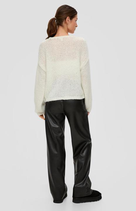 Produktbild s.Oliver Strickpullover Locker gestrickter Pullover (L)