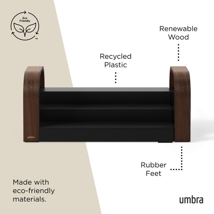 Actual product image Umbra Bellwood /Walnut spice rack