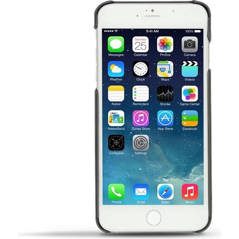 Thumbnail - Noreve Lederschutzhülle (Apple iPhone 6 Plus), Smartphone Hülle, Schwarz