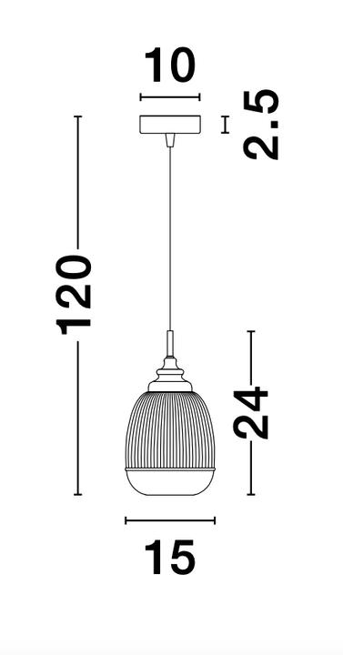 Productafbeelding Nova Luce Maan (E14)