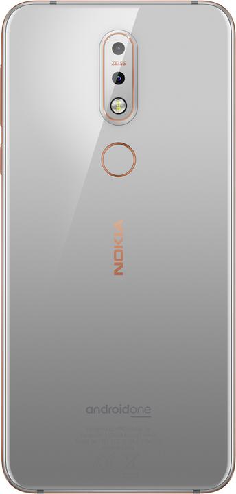 Produktbild Nokia 7.1 (64 GB, Steel, 5.80", Hybrid Dual SIM, 4G)