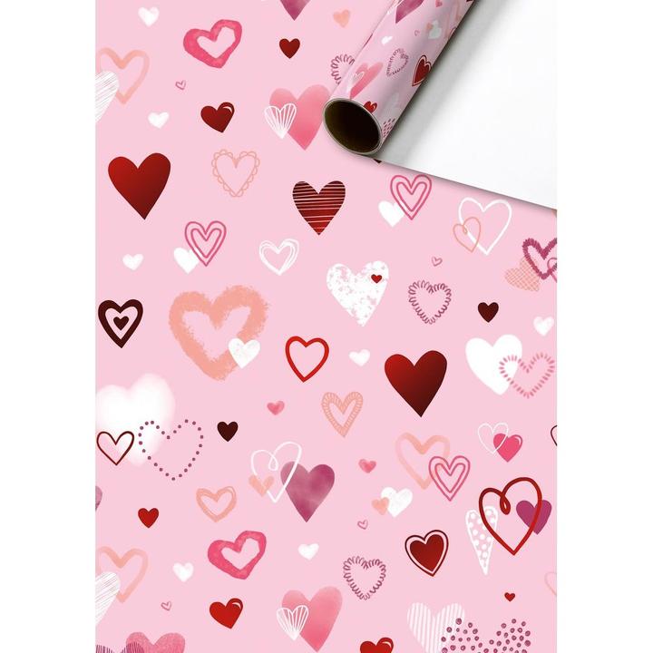 Produktbild Stewo Geschenkpapier Amaia 70 cm × 1.5 m, 76 g/m², 1 Stück, Pink (1x)