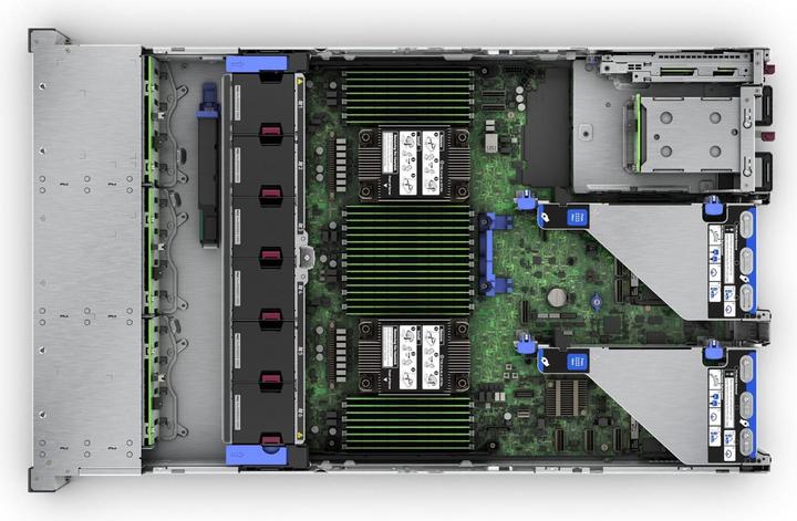 Actual product image HPE E ProLiant DL380 Gen11 NC 32 Core, RDIMM 2R 4800 MT/s, 8xSFF, 1xPS (Intel Xeon Gold 6430, 64 GB, Rack Server)