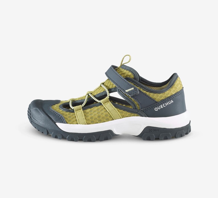Actual product image Quechua Wanderschuhe Kinder atmungsaktiv Wandern - MH900 khaki (28)