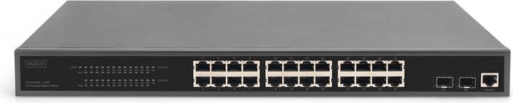 Productafbeelding Digitus Schakelaar Gigabit Ethernet PoE gestito L2 24 porte (26 ports)
