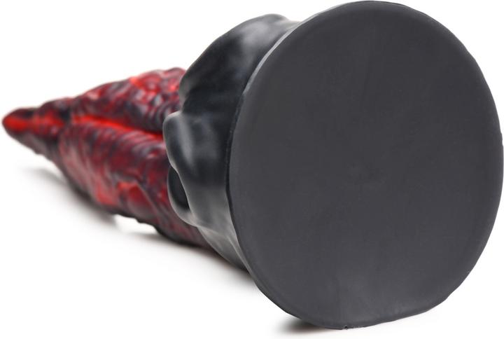 Immagine prodotto XR Dragon Tongue - Silicone Dildo - Red/Black
