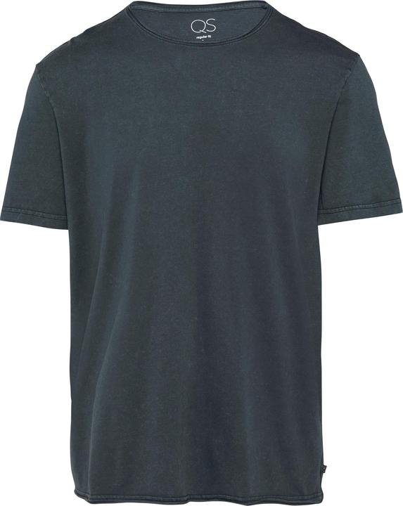 S.Oliver T-Shirt Gewaschenes T-Shirt mit Rollsaum (M)