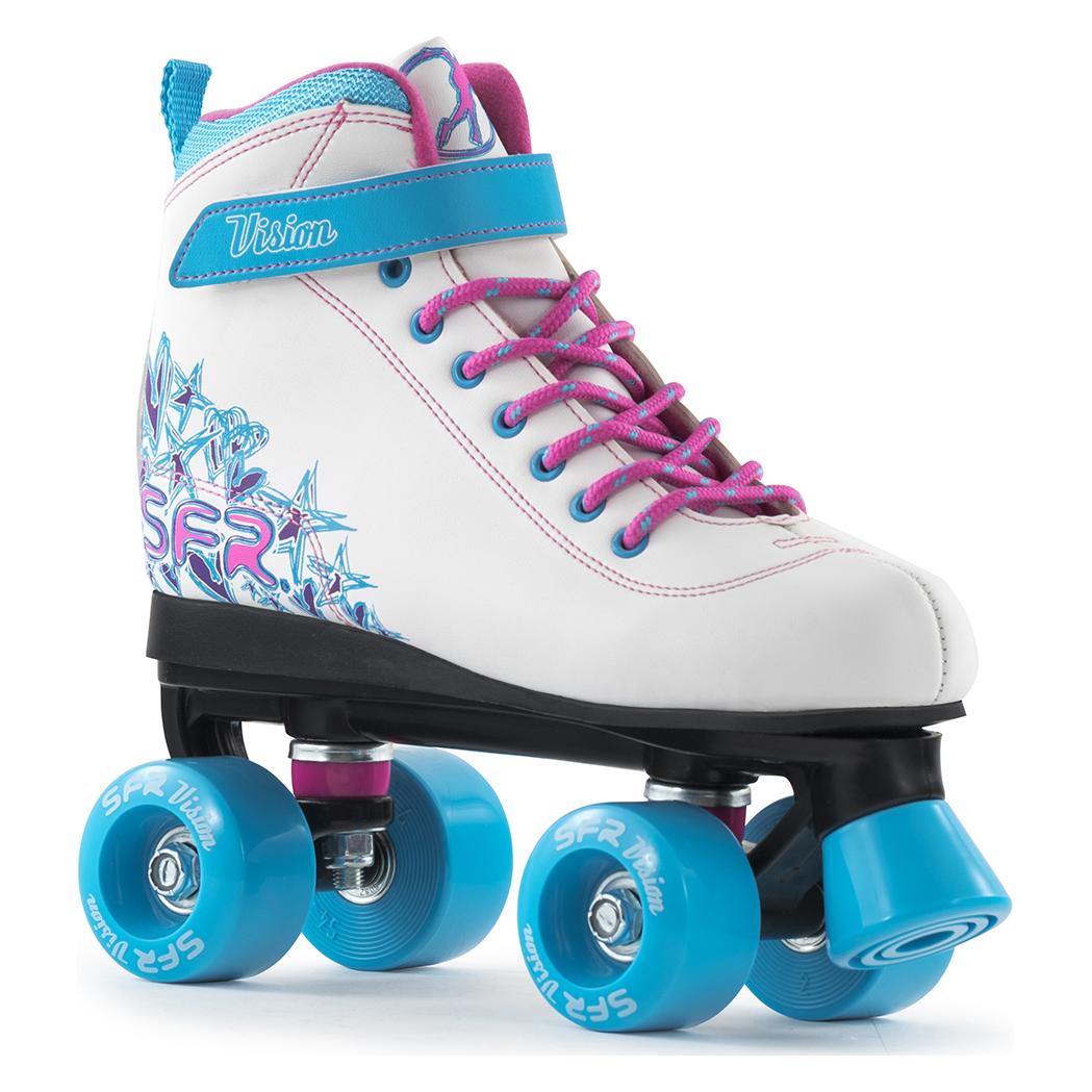 Sfr, Unisex, Rollschuhe, Vision Ii (35.5), Blau, Weiss