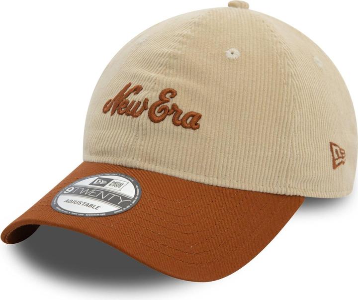 Produktbild New Era 9Twenty Strapback Kord Cap - Script Beige
