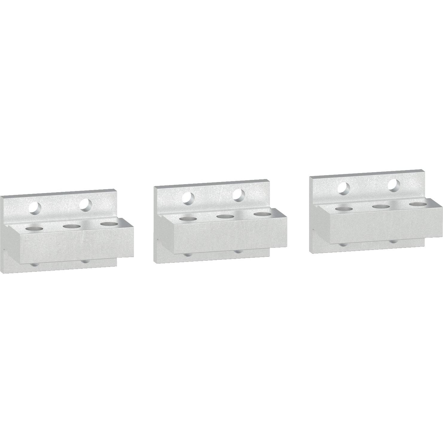 Schneider Electric LV848144 Horizontaler Anschluss Oben 3P fürMTZ2 2 Rückseitiger Anschluss, Relais