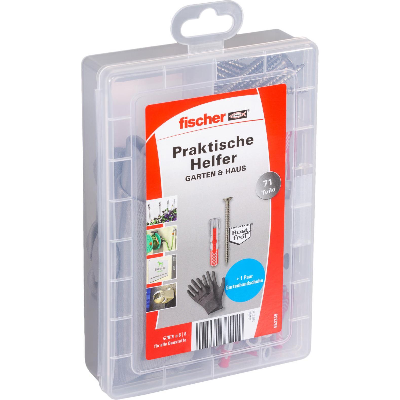 Fischer, Dübel, Praktische Helfer Garten (71) (40 Stk.)