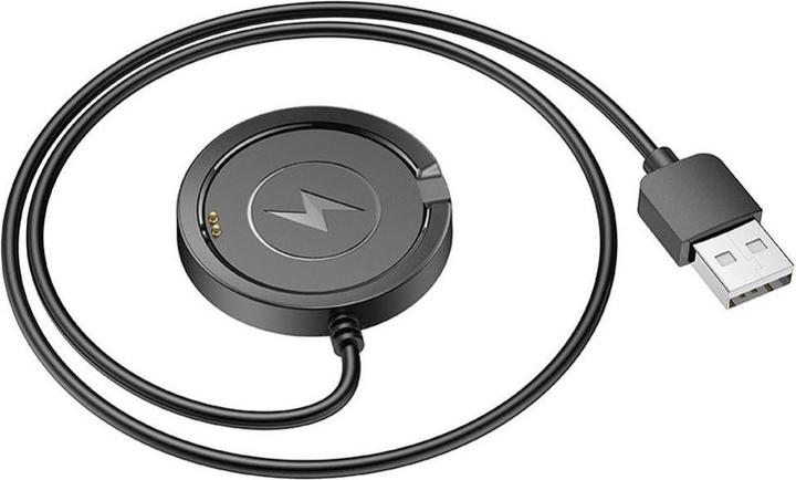 Actual product image Hoco Cable charging cable for smartwatch Y22 0,6 m black