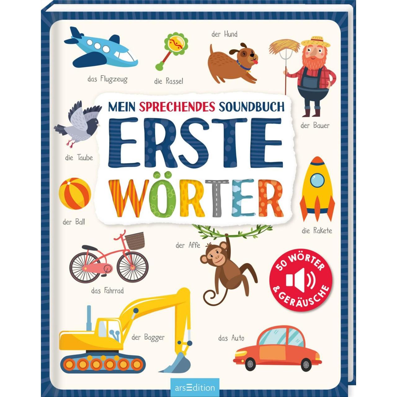 Ars Edition, Babybücher, Erste Wörter (Deutsch)
