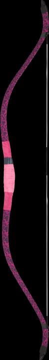 Produktbild Freddie Archery Horse BOW Traditional KTB 48" 50 lbs Pink Heart RH-LH String Incl.