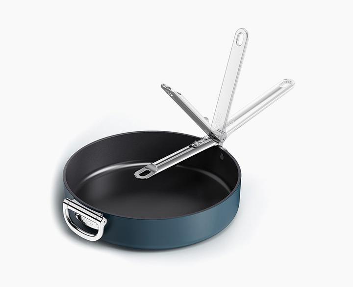 Immagine prodotto Joseph Joseph Padella Space con manico pieghevole D30cm (Padella per friggere, Alluminio, 30 x 11.90 cm)