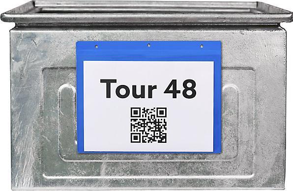 Actual product image Valdemar Krog Document pouches, with magnetic strips, pack of 50, WxH 235 x 170 mm, A5, red. (A5, 50 Piece)