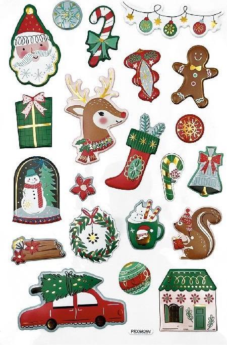 Produktbild Zishka Sticker Happy X-Mas