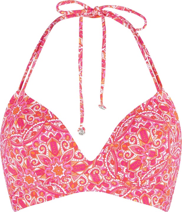 Hot pink paisley