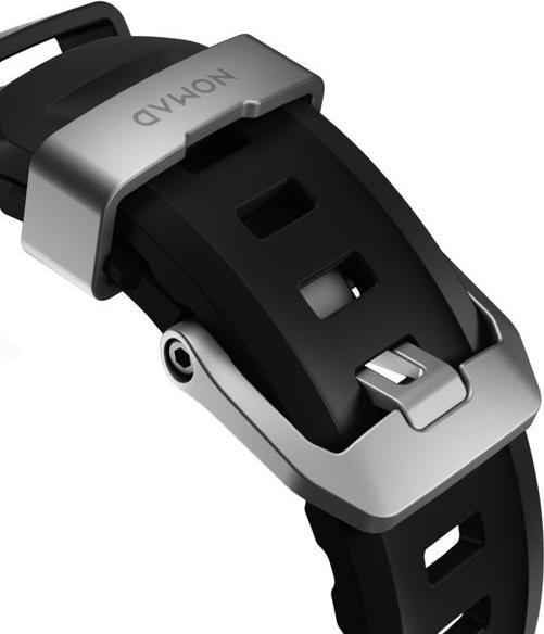 Produktbild Nomad Rocky Point Band Natural 46/49mm Carbon Black (FKM-Fluorelastomer, Titan Grad 5)