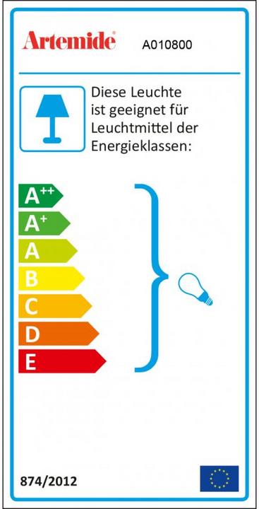 Energie-Label Artemide Tolomeo Micro Pinza (E14)