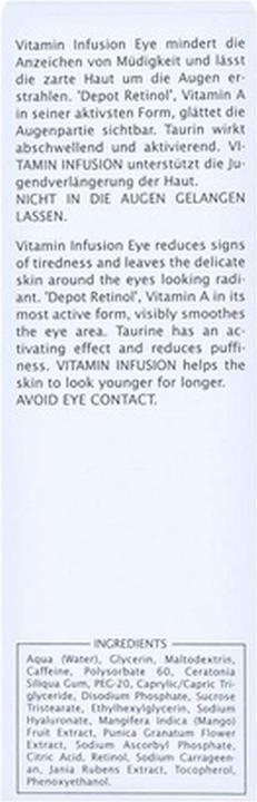 Image du produit Dr Grandel Infusion de vitamines pour les yeux (Crème pour les yeux, 20 ml, Journée)