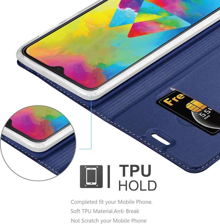 Produktbild Cadorabo Book Classy Style Cover (Samsung Galaxy M30s, Samsung Galaxy M21)