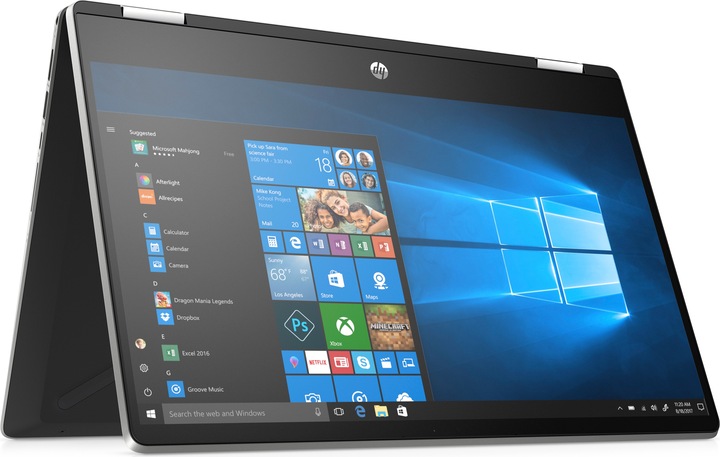 Produktbild HP Pavilion X360 14 – dh0545ng (14", Intel Pentium Gold 5405U, 8 GB, 512 GB, DE)