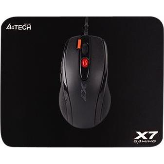 A4Tech A4 TECH X-Game X-7120 A4TMYS46028 Maus (optisch, 3000 DPI, schwarze Farbe) (Kabelgebunden), Maus, Schwarz