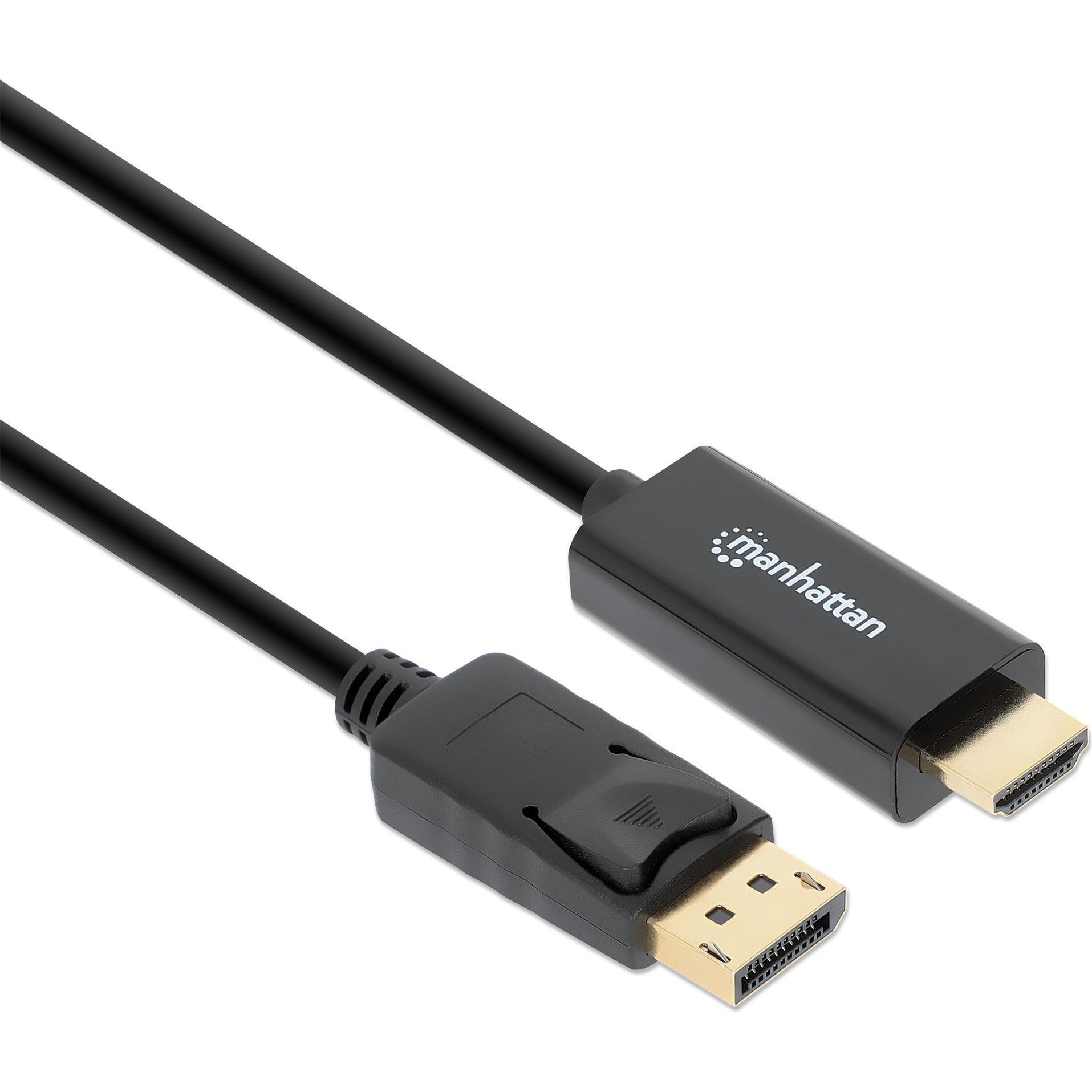 Manhattan DisplayPort — HDMI (Typ A) (1.80 m, HDMI, DisplayPort), Video Kabel