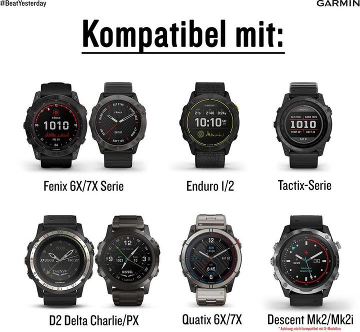 Actual product image Garmin QuickFit (26 mm, Silicone)