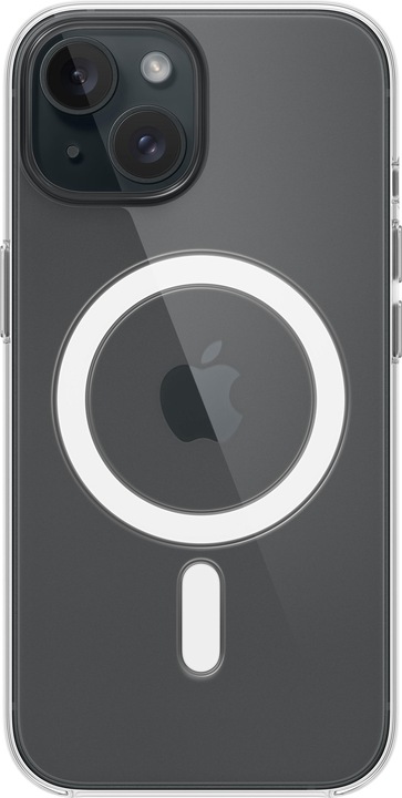 Actual product image Apple Clear Case with MagSafe (Apple iPhone 15)