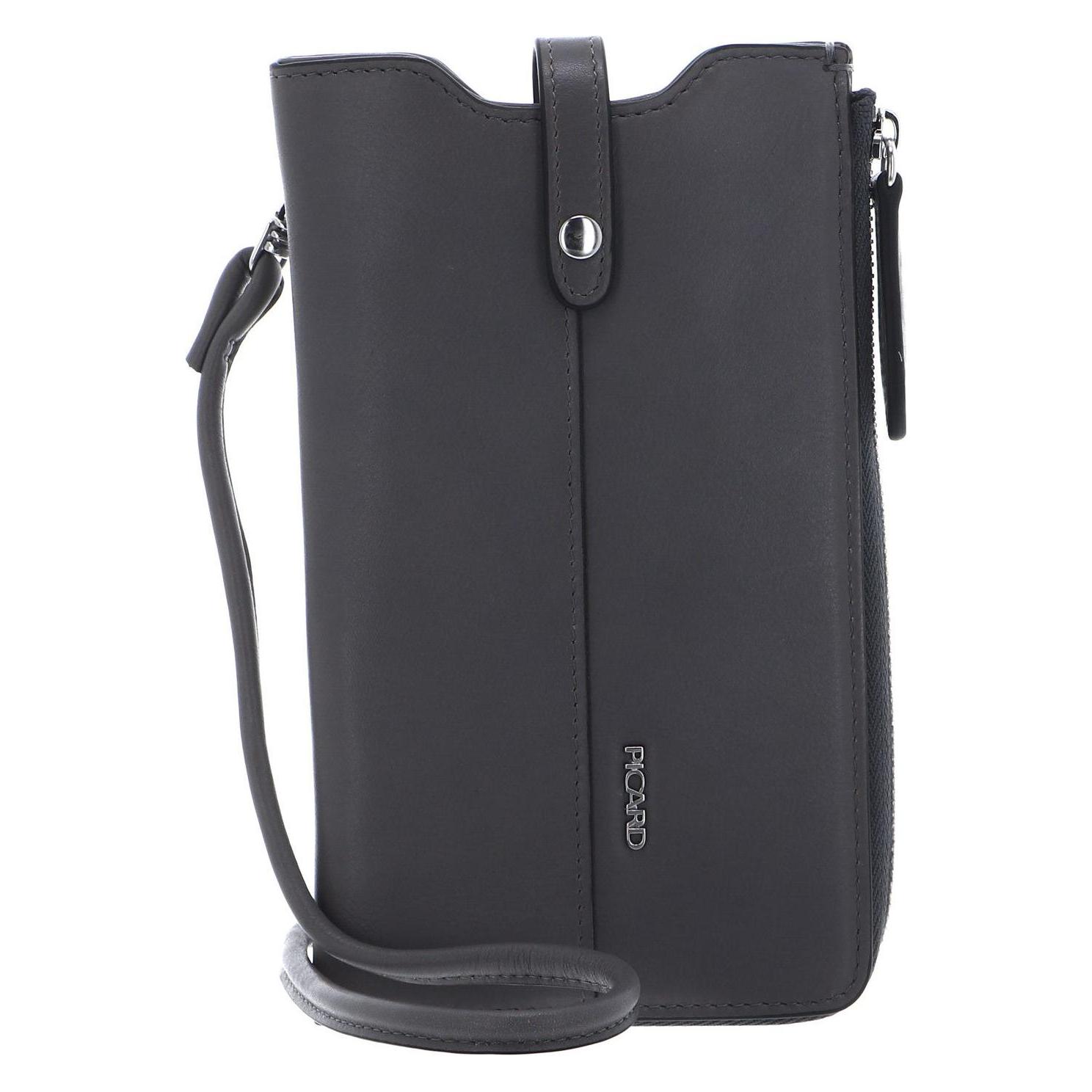 Picard, Damen, Handtasche, Spirit 1 Smartphone Bag, Grau