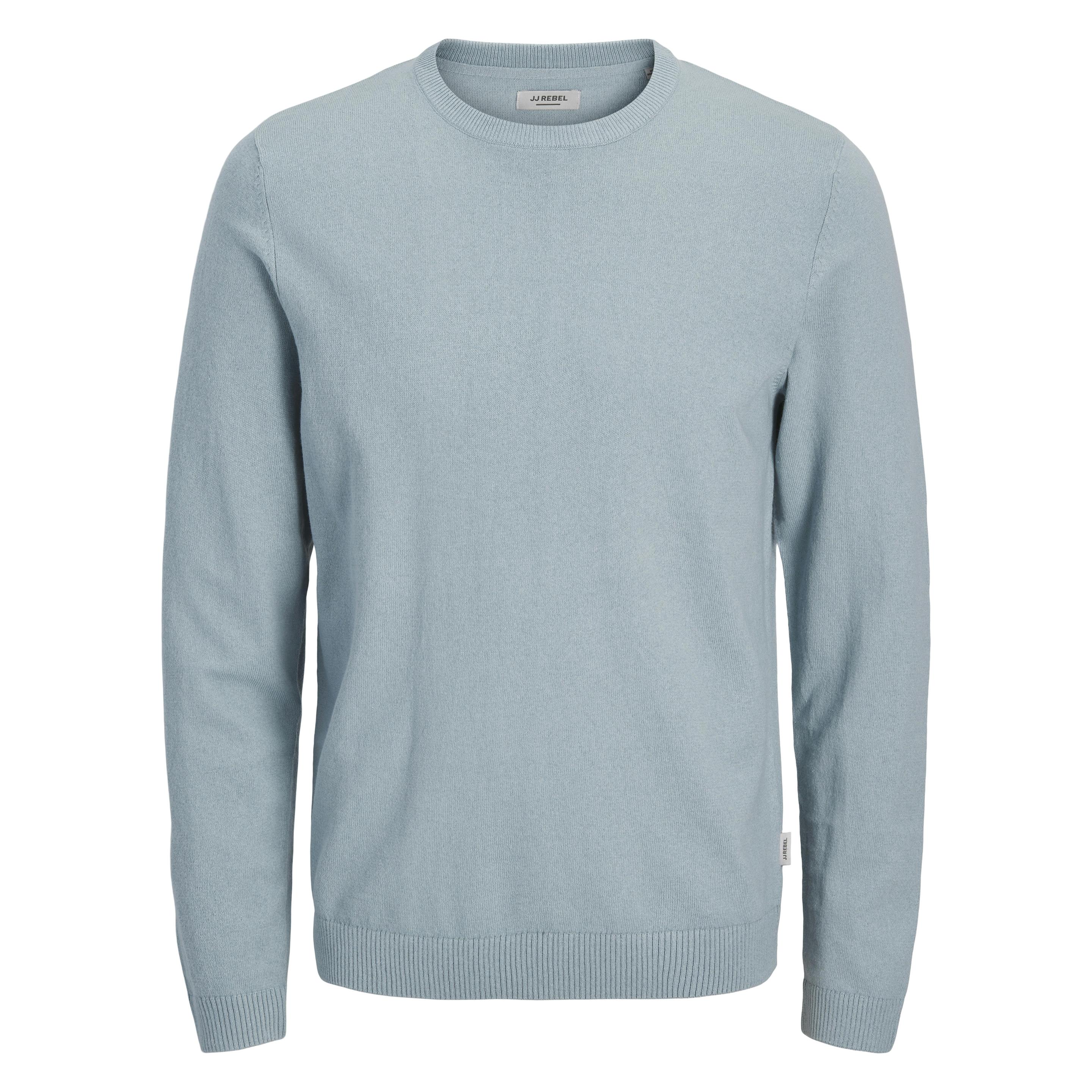 Jack & Jones, Herren, Pullover, Jrebcallum Knit Crew Neck Noos, Blau, (L)