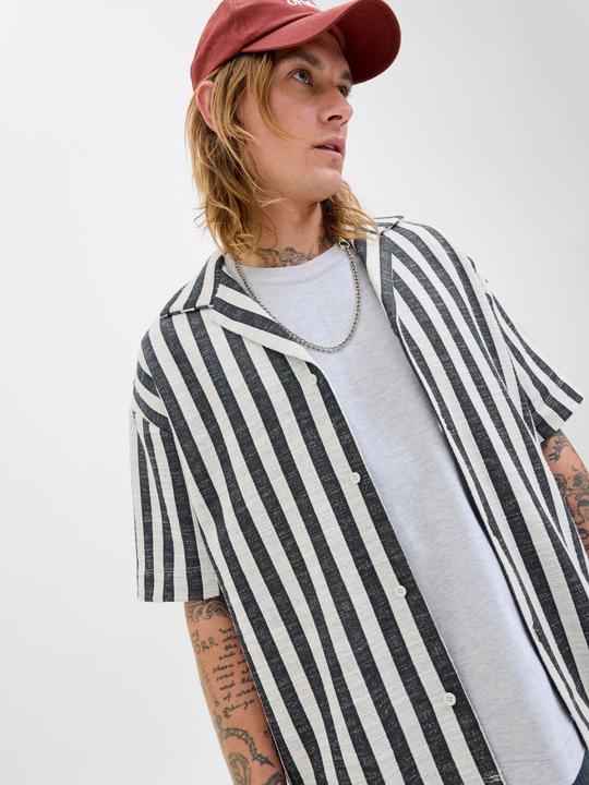 Image du produit Jack & Jones Jorsummer Structure Ss Shirt Styd Ss25 (M)