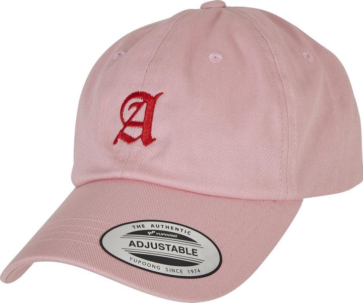 Produktbild Mister Tee Letter Pink Low Profile Cap - 19729 (One Size)