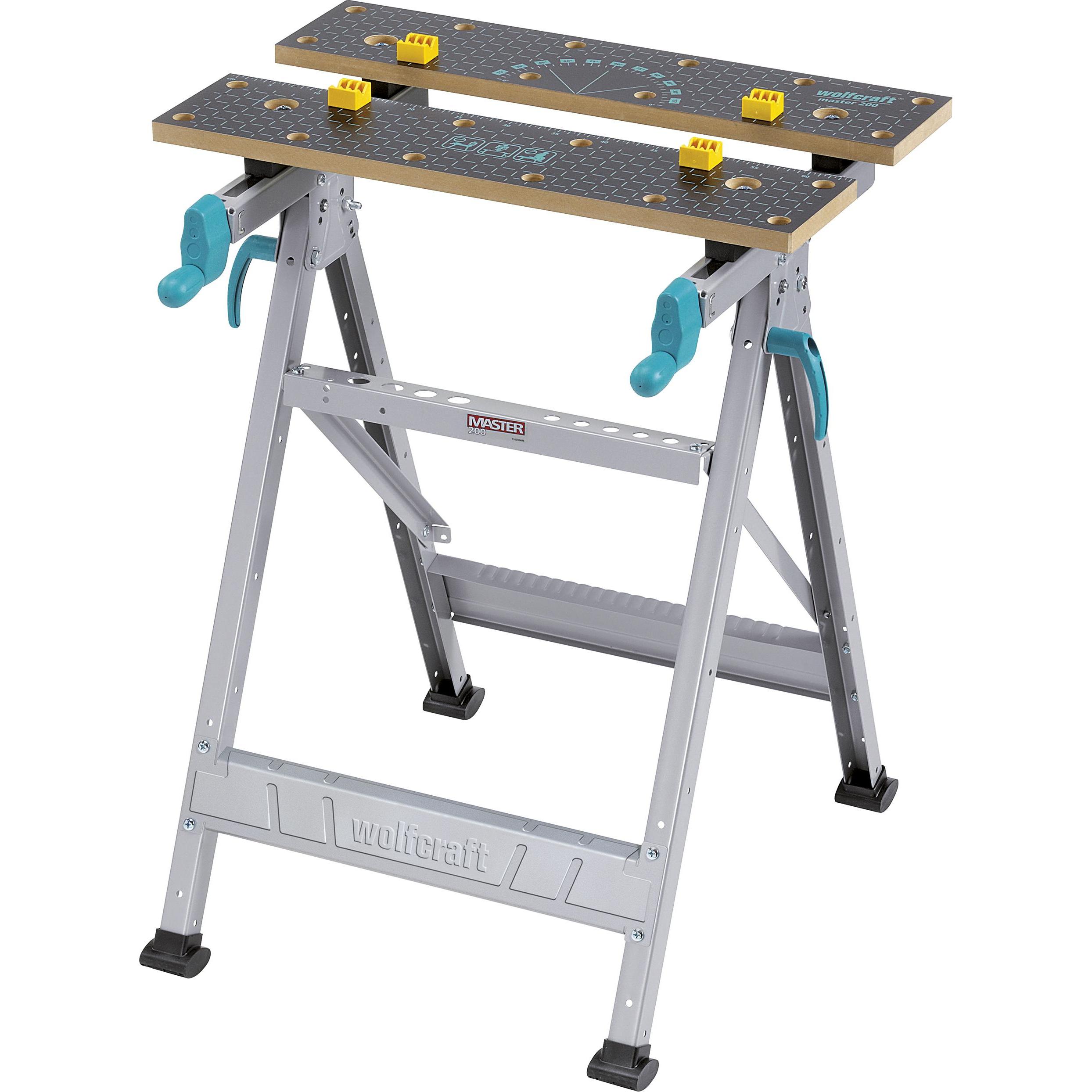Thumbnail - wolfcraft, Werkbank + Arbeitsbock, Spann- und Arbeitstisch MASTER 200 (45 cm, 64.50 cm)