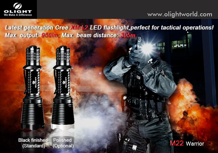 Produktbild Olight M22 Warrior (14.40 cm, 950 lm)