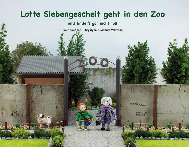 Produktbild Lotte Siebengescheit geht in den Zoo (Deutsch, Colin Goldner, Krystyna Valverde, Manuel Valverde, 2018)