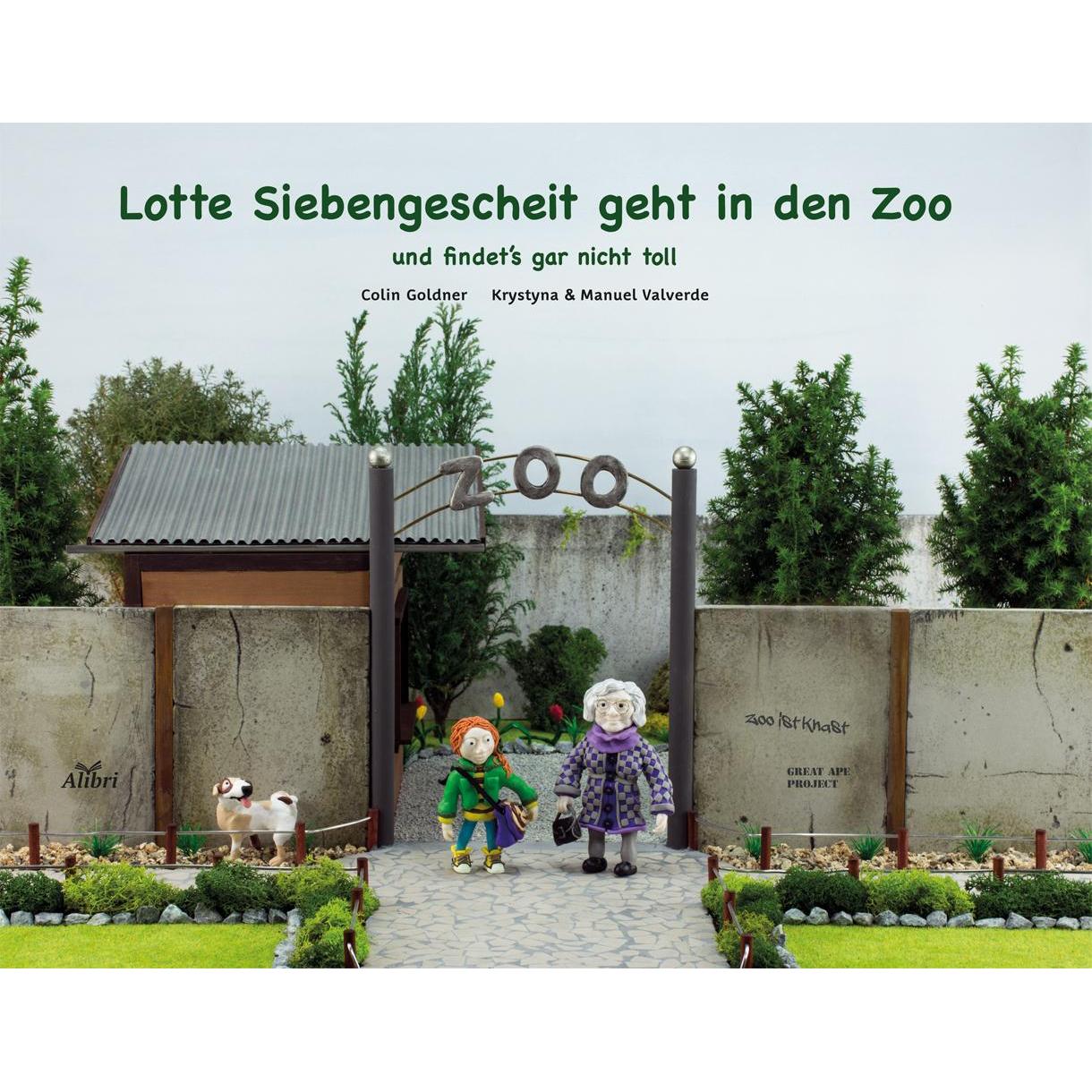 Lotte Siebengescheit geht in den Zoo, Sachbücher von Colin Goldner, Krystyna Valverde, Manuel Valverde