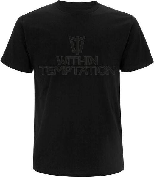 Produktbild Within Temptation Black On Black Logo (M)