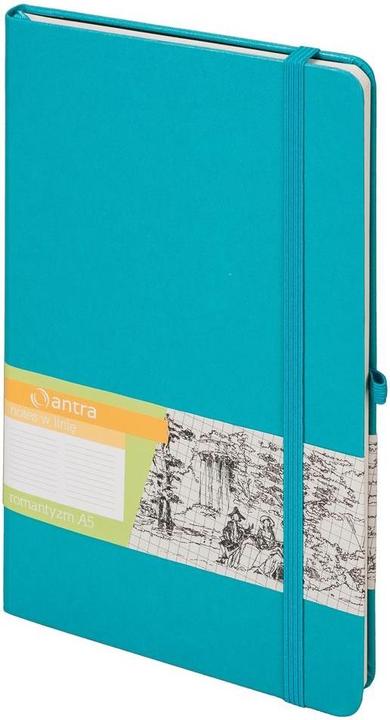Produktbild Antrax Notizen A5 Linia Romantyzm Turkio (A6, Liniert, Harter Einband)