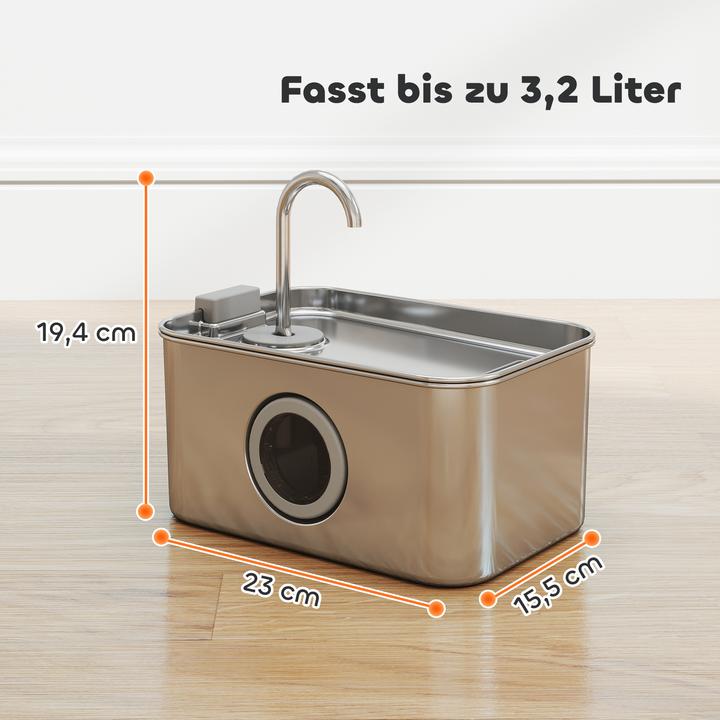 Produktbild PawHut Katzenbrunnen (3.20 l)